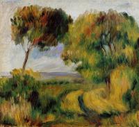Renoir, Pierre Auguste - Breton Landscape, Trees and Moor